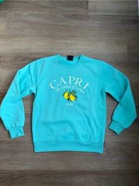 Oversized crew neck
